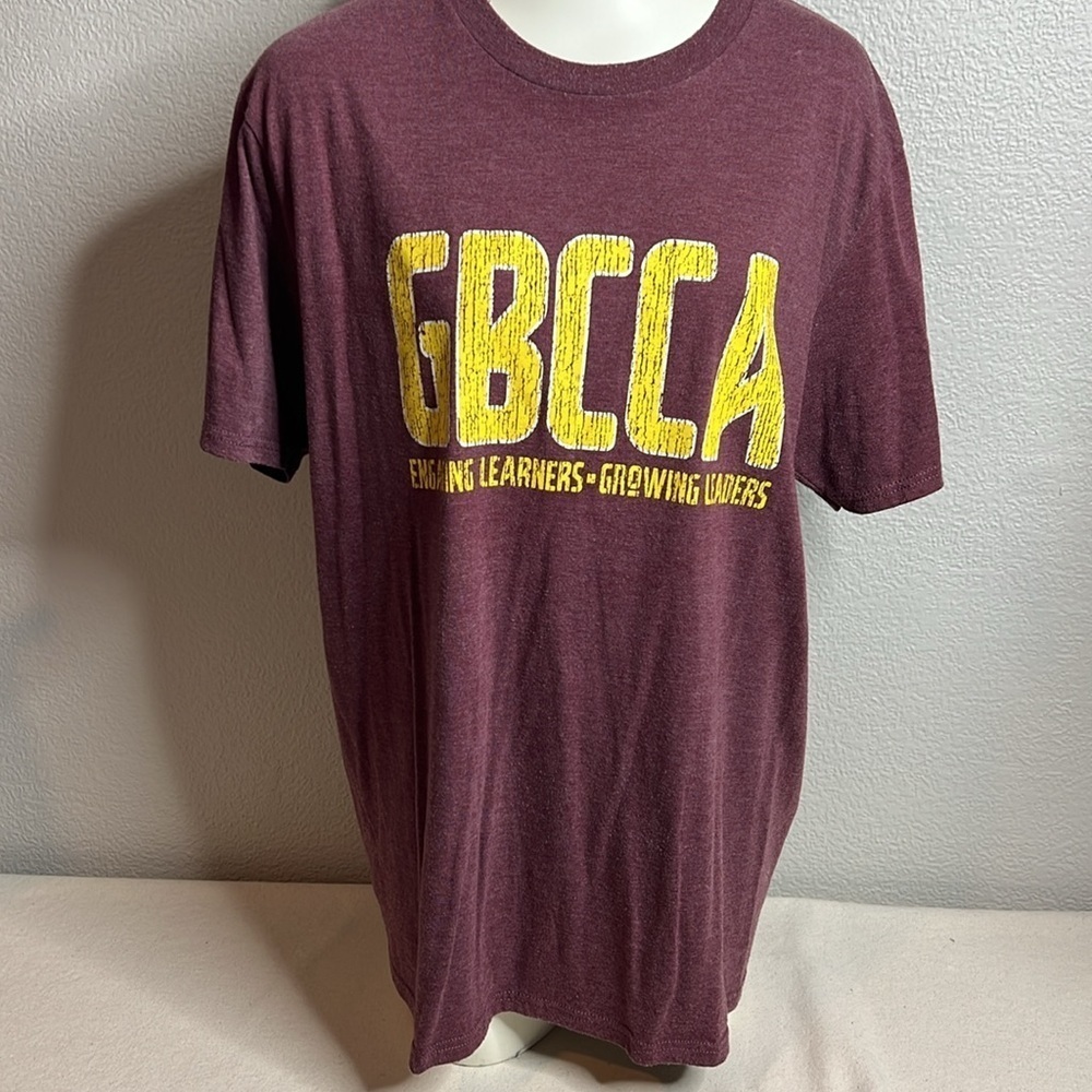 🛍️ 4 for $25  Perfect Tri Maroon Graphic Tee - Size L